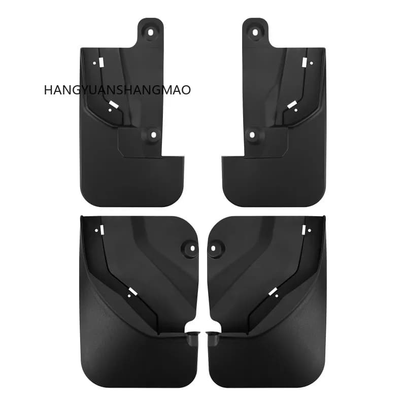 Car Exterior Accessories Mud Flaps for BYD Leopard 5 Electric Pedal 2023-2024 Tire Splash Guards for Fender Protector Black