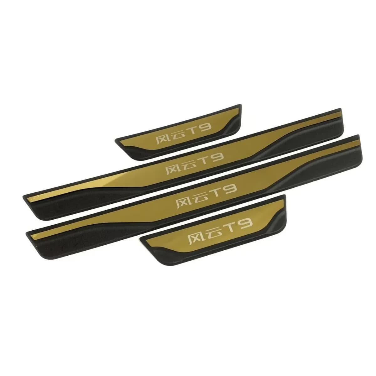 For Chery Fulwin T9 2027 2026 2025 2024 PHEV HYBRID Car Door Sill Plates Stainless Steel Plastic Cover Interior Stickers Styling