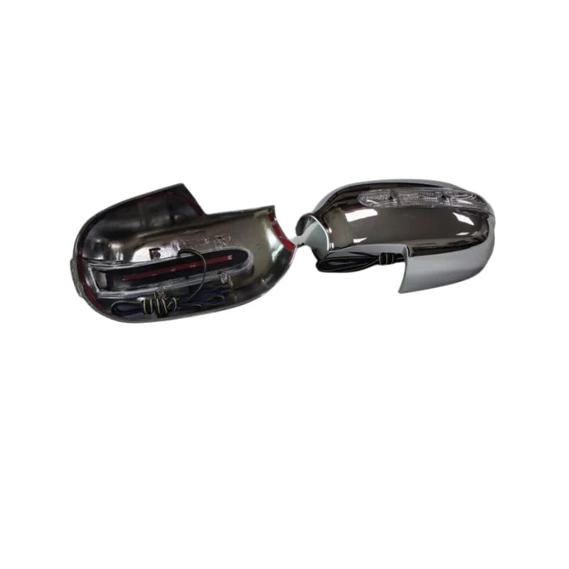Premium Grade Chrome Mirror Cover With LED Side Blinker for Toyota Corolla 93-97