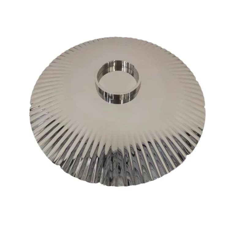 Light luxury fashion creative stainless steel fruit plate round household fruit plate