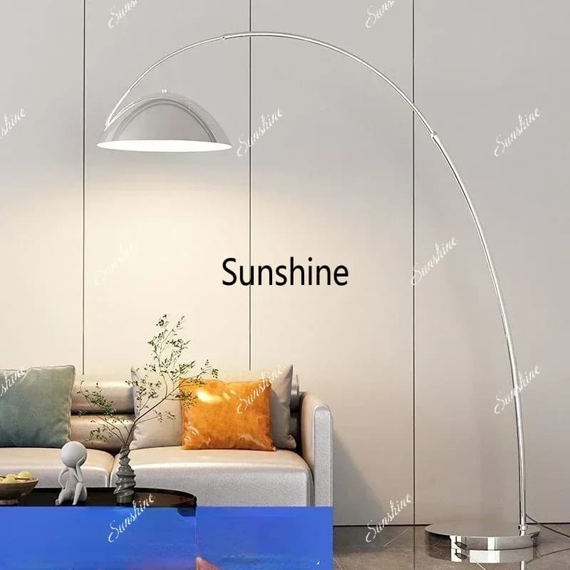 Fishing Floor Light Living Room Sofa Lamp Modern Simple Nordic Bedroom Bedside Standing Lamp Room Decor RGB Corner LampW