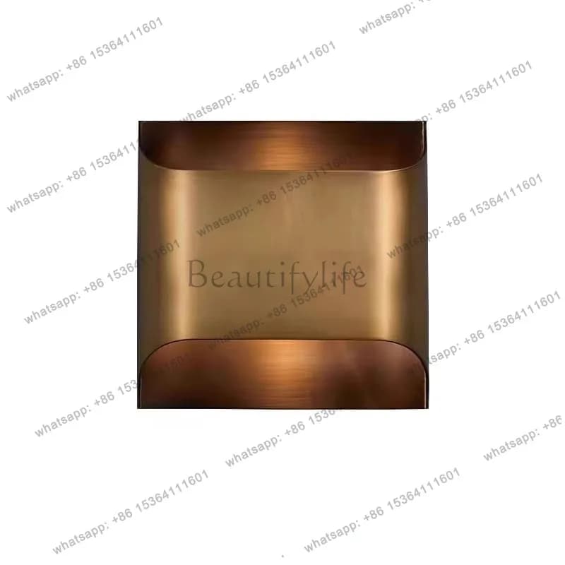 Cross-border all-copper light luxury post-modern minimalist designer creative luminous object