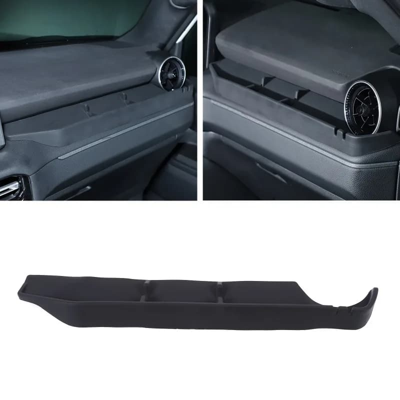 Silicone Dashboard Passenger side Storage Box Full Cover Kit for 2024+ Toyota Prado LC250  LHD RHD Car Organizer Accessories