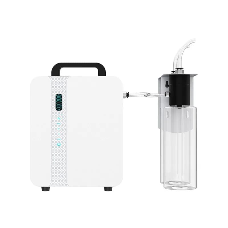 Double Head Two Fluid Air Conditioning Fresh Air System Fragrance Diffuser Smart Bluetooth APP Fragrance Machine