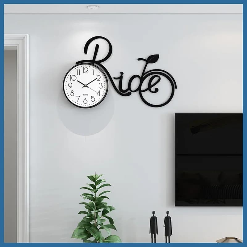 Nordic Digital Acrylic Wall Clock Modern Hanging Artminimalist Wall Clock Design Stickers Horloge Murale Living Room Furniture