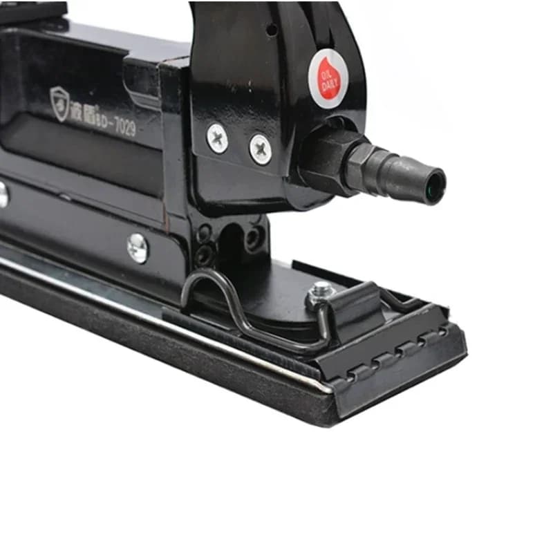 Best sell "Pneumatic Air Orbital Reciprocating Sander Polisher 445mm*70mm for Metal & Wood Floor Polishing & Sanding-Borntun