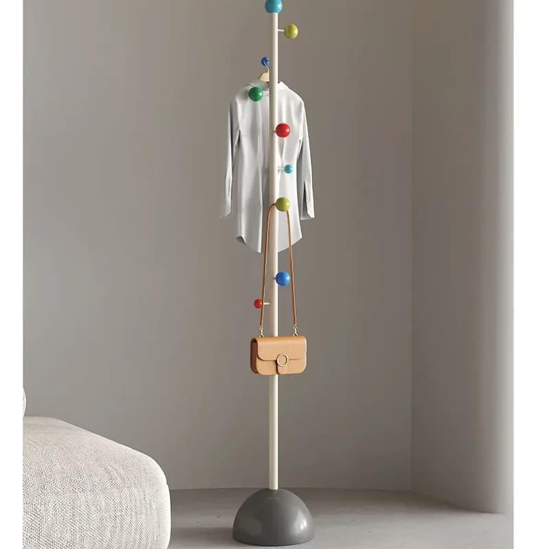 Nordic Wind Province Space Landing Rack For Clothes Minimalist Bedroom Bedside Clothes Hangers Advanced Sense Home Furniture