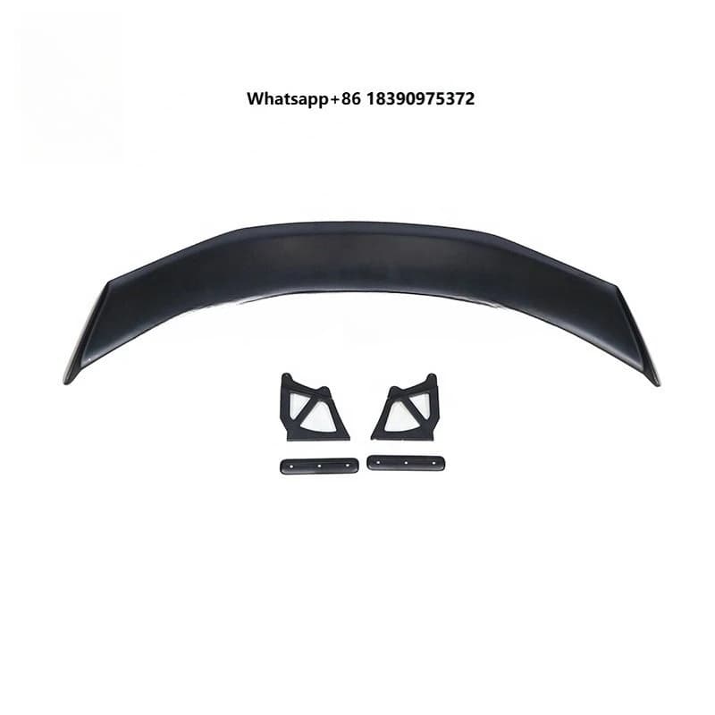 718 Boxster Cayman 2016 Model Carbon Fiber Rear Car Spoiler Trunk Wing