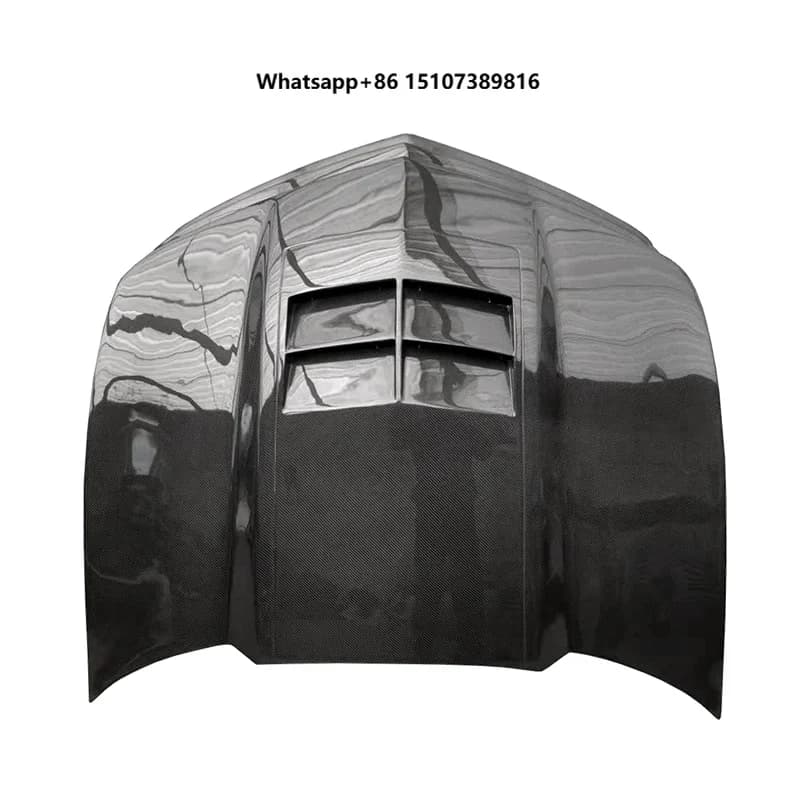 3 Style Options for Camaro 2011-2013 Carbon Fiber Front Hood Front Bonnet - Select Yours Today