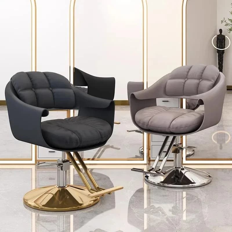 Hair Salon Gold Chair for  Barber Shop