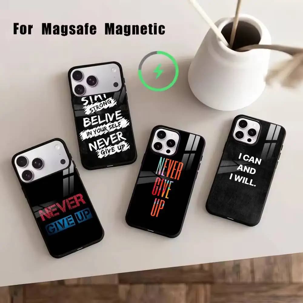 You can do it  Phone Case For iPhone17,16,15,14,13,12,11 Plus,Pro Magnetic For Magsafe Wireless Charging
