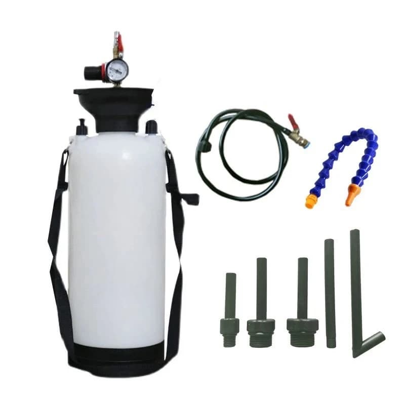 5L Capacity 1000PSI Output Pressure Oiler Machine Handheld Gearbox Oil Filling Machine Quick Refueling Oiler Hand Tool for Car M