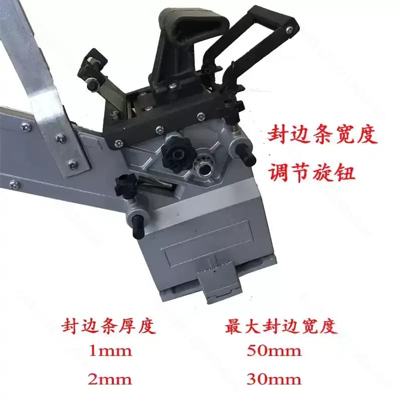 For M985 Portable Edge Bander Curved Straight Edge Banding Machine Handheld Woodworking Tool for Furniture Processing