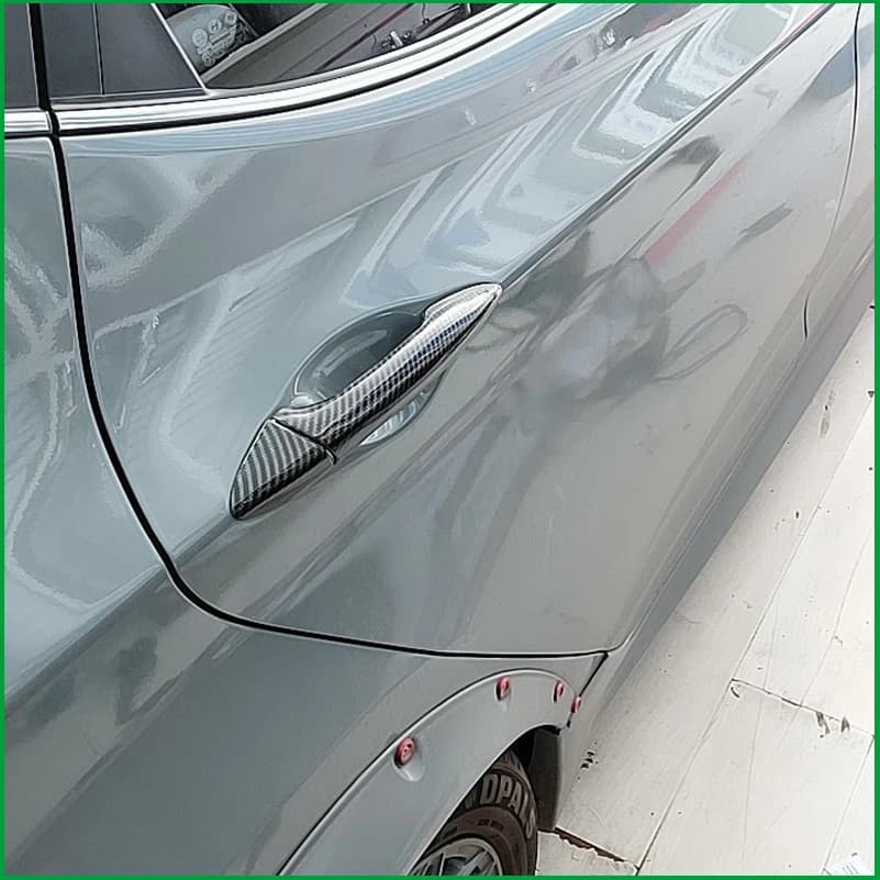 Car Styling For Hyundai Elantra 2011-2015 Door Handle Bowl Cup Cover Sticker Trim Decorative Frame Auto Parts Accessories