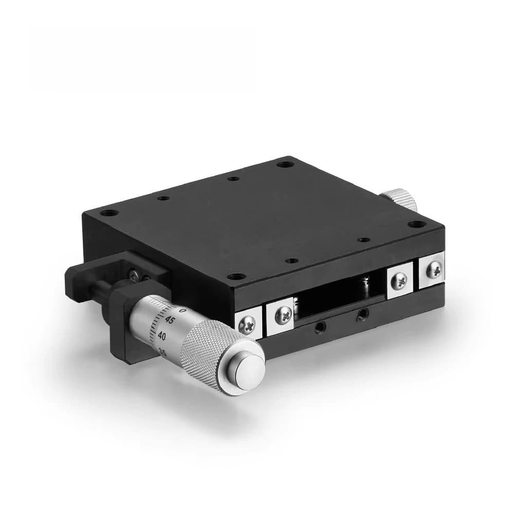 AGX60 60*60mm X-axis CNC Machine Diacion High Loading Capacity Low Cost Manual Positioning Stage Linear Guide Blocks 6.5mm
