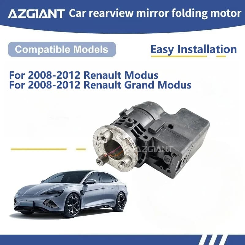 AZGIANT For 2008-2012 Renault Modus / 2008-2012 Renault Grand Modus Car Power Fold Mirror 12V Motor module Direct Fit car parts