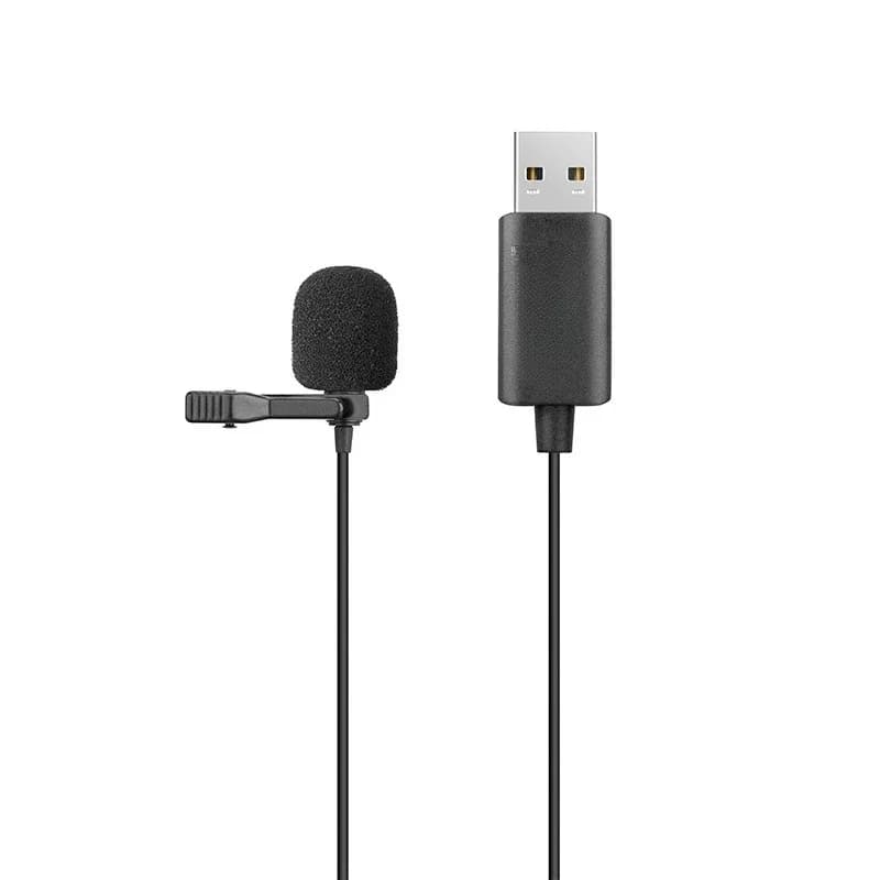 Lavalier microphone, mobile phone live broadcast mukbang video interview microphone, little bee, listen to the sound.