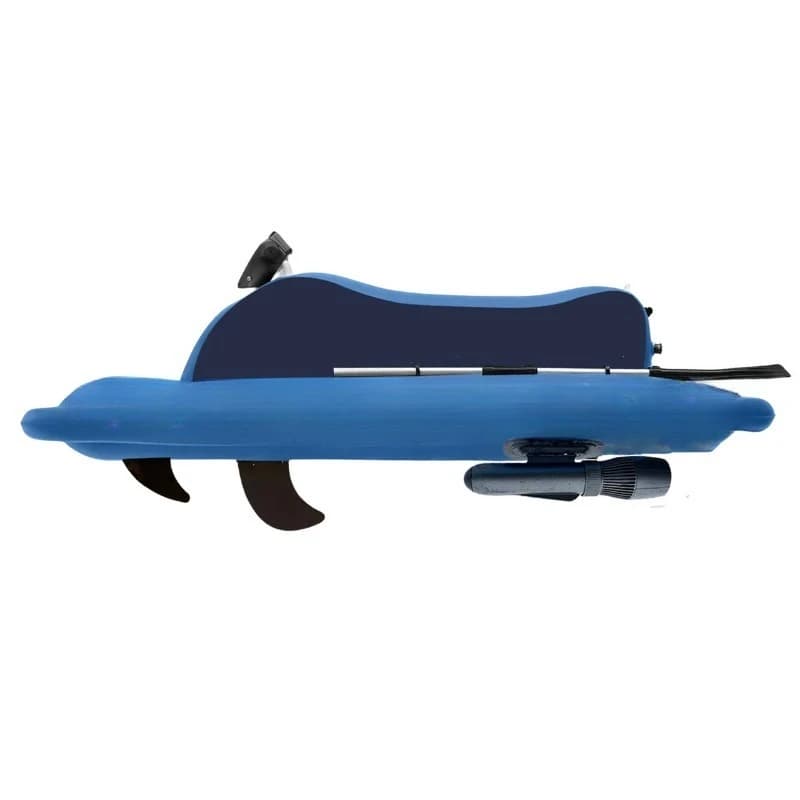 Foldable kayak underwater assisted diving thruster built-in battery boost