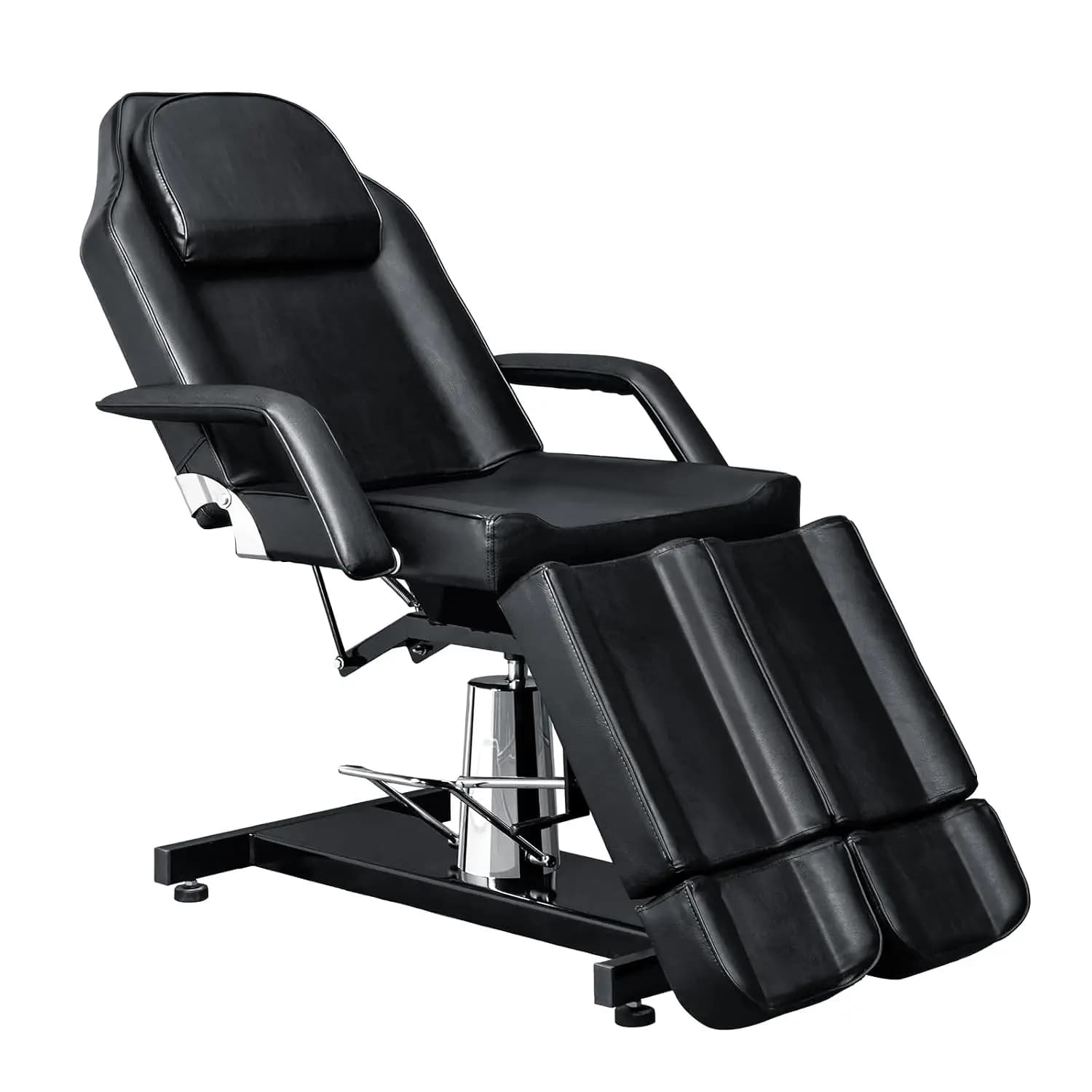 Professional Tattoo Chair, Lash Chair Massage Table, Facial Bed with 2 Adjustable Split Legs, Esthetician Bed Table, Customized