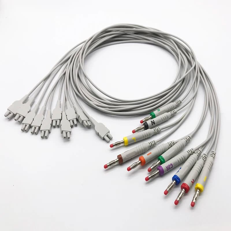 EKG Leadwire for MAC Series – 10 Leads, 2104724-001/AHA, 2104724-002/IEC