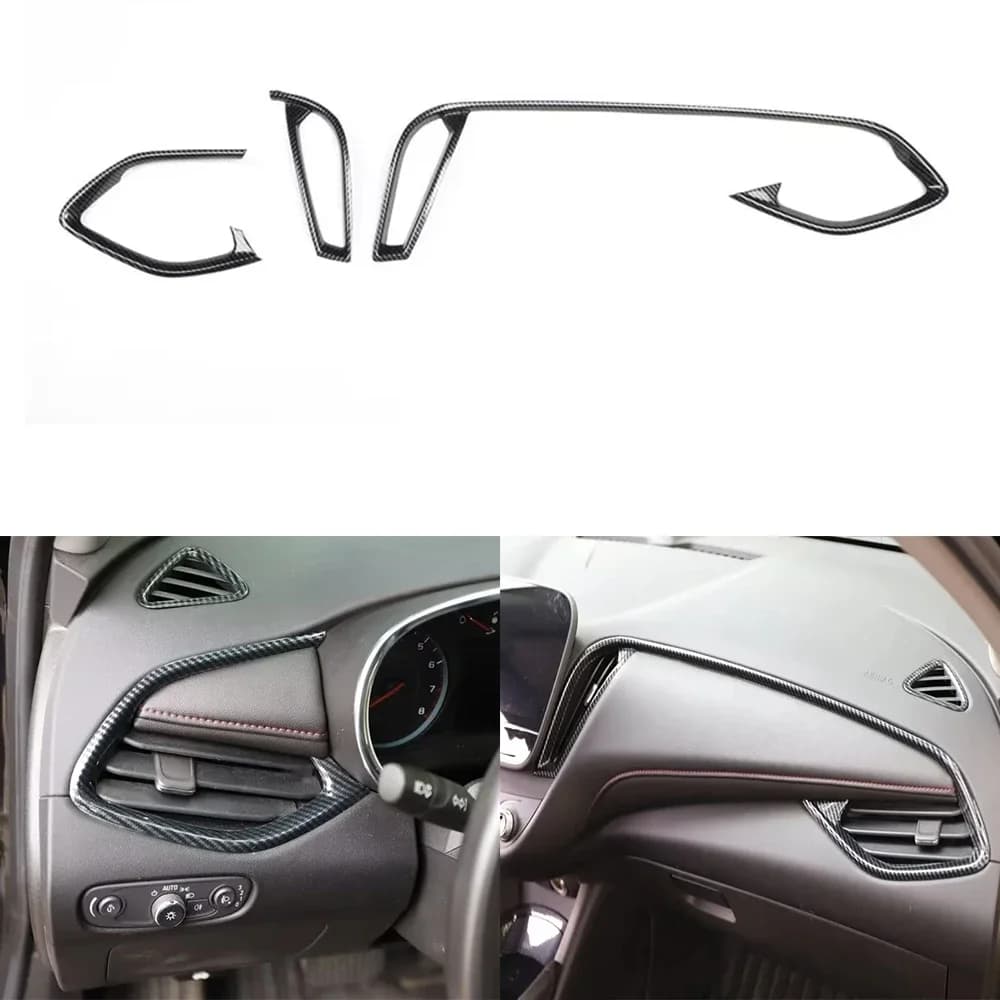 Car Dashboard Decoration Strips ABS Stickers For Chevrolet Malibu XL 2016-2022 Left Hand Drive Interior Accessories Styling