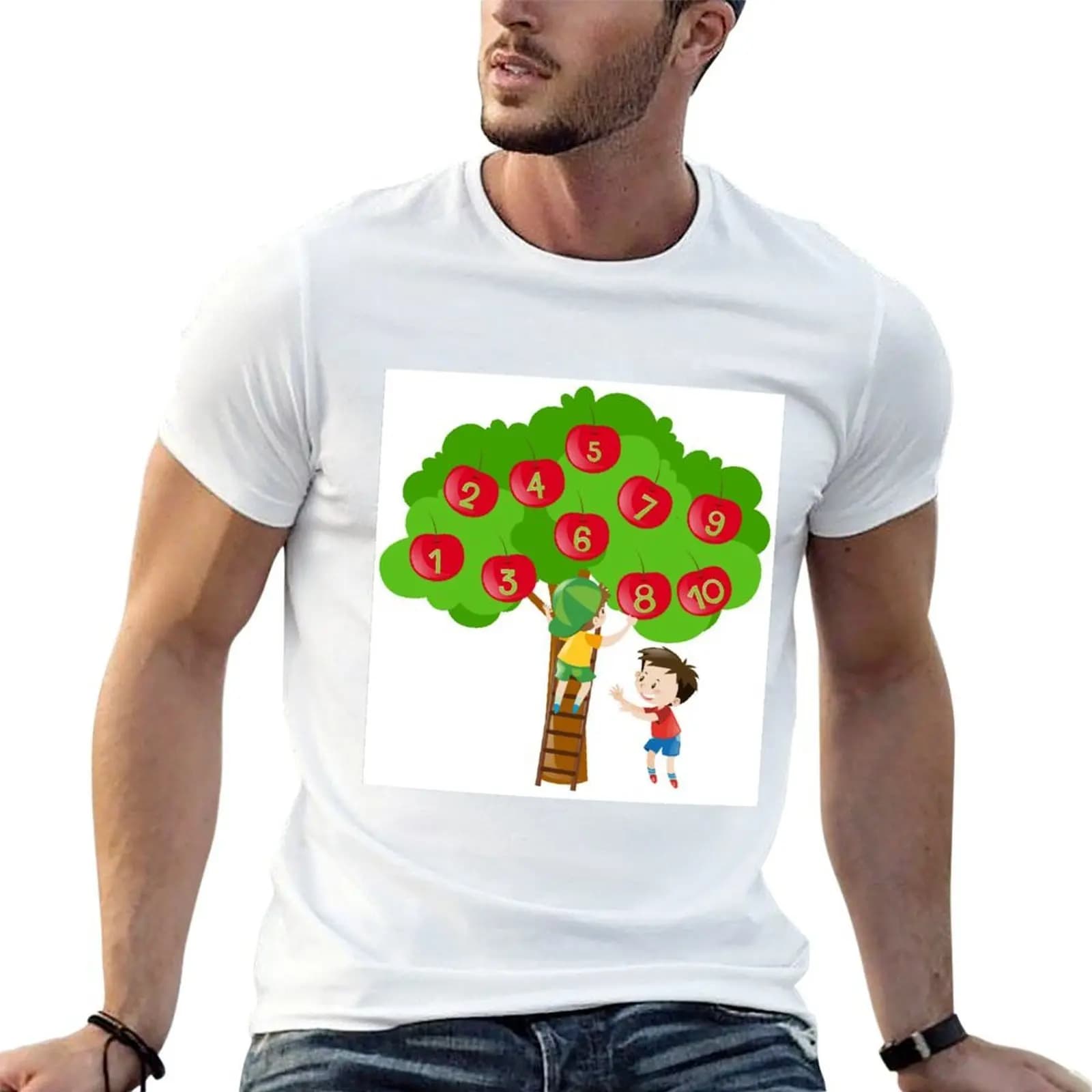chicka chicka boom T-Shirt fashion shirts rapper graphic tees mens funny t shirts