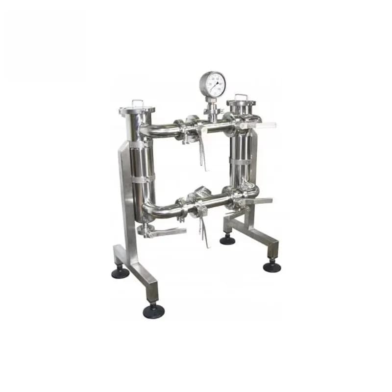 Micron Angle Filter Easy Clean SS304 SS316L Duplex for Pipe Line - Angle Type Filter for Maintenance Ease