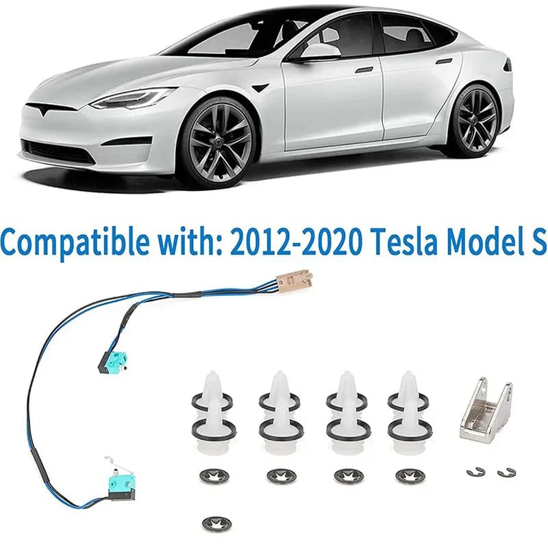 1042845-00-A 1042845-00-B 1016009-00-C Door Handle Repair Kit Compatible with For Tesla Model S 2012-2020 Replaces