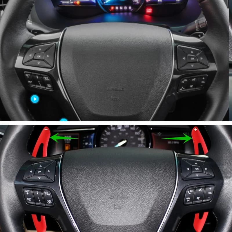 Car Steering Wheel DSG Paddle Shift For Ford Explorer 2016 - 2019 Gear Shifter Paddles Extension