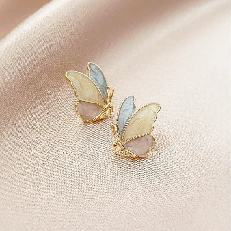 Fashion exquisite Butterfly Wings Brooch Party Commute Metal Badge Pin for Gift DIY Clothing Bags Hat Scarf T-shirt Accessories