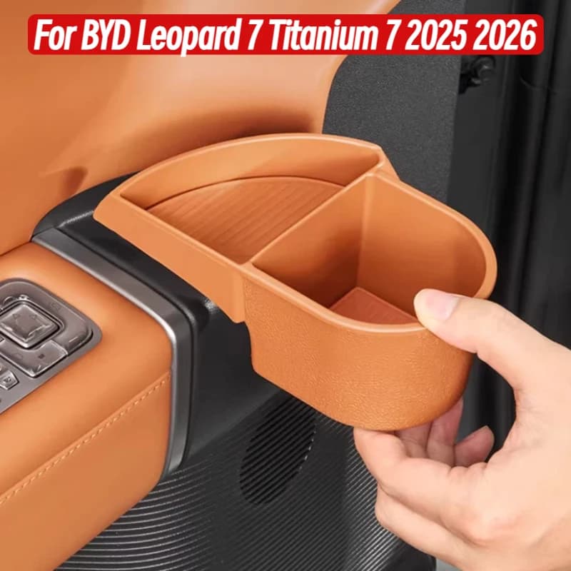 Car front door storage box handle box glove armrest box for BYD Leopard 7 Titanium 7 2025 2026 Car-styling 2pcs