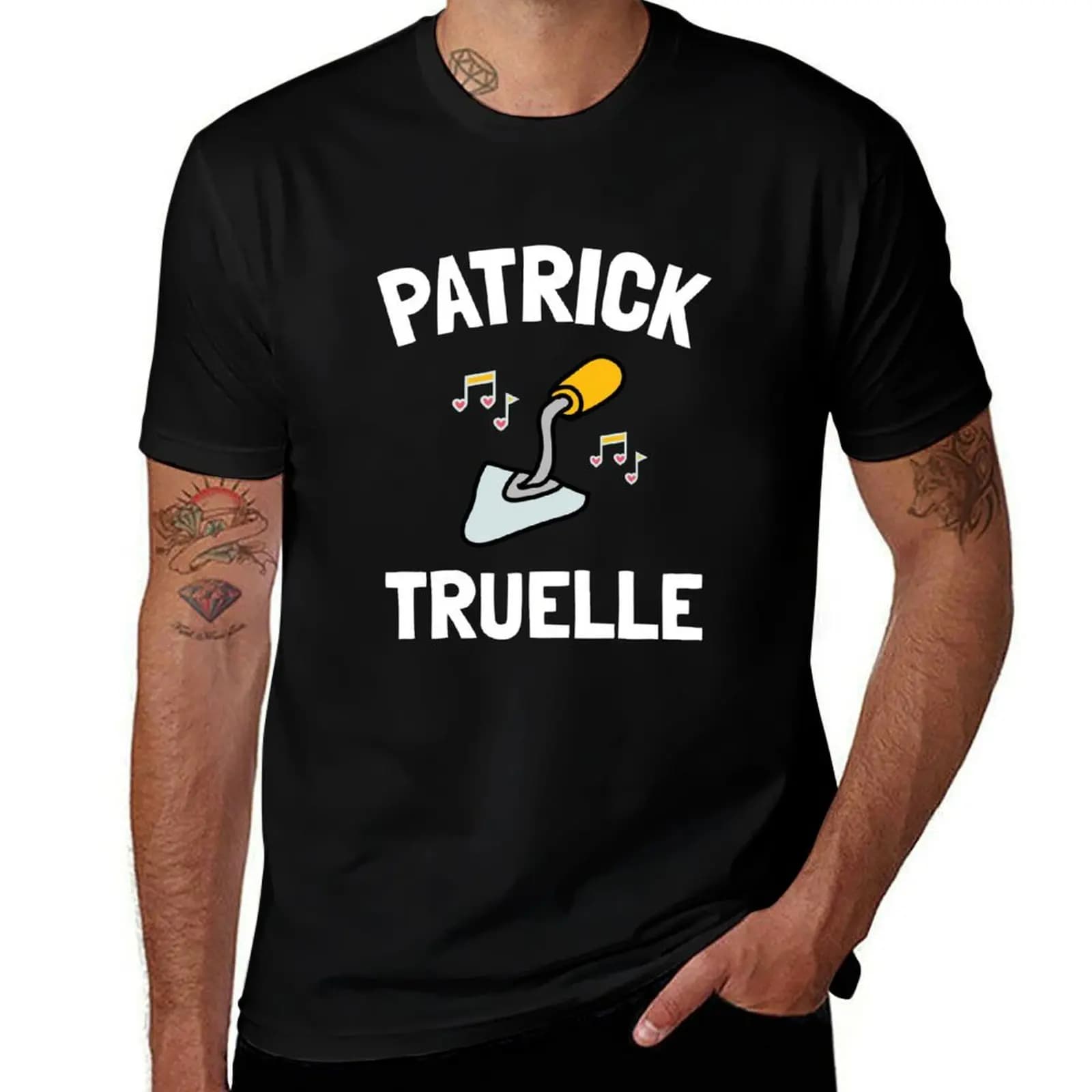 Patrick trowel music singer humor bruel T-Shirt t shirts designer man t shirt heavy cotton