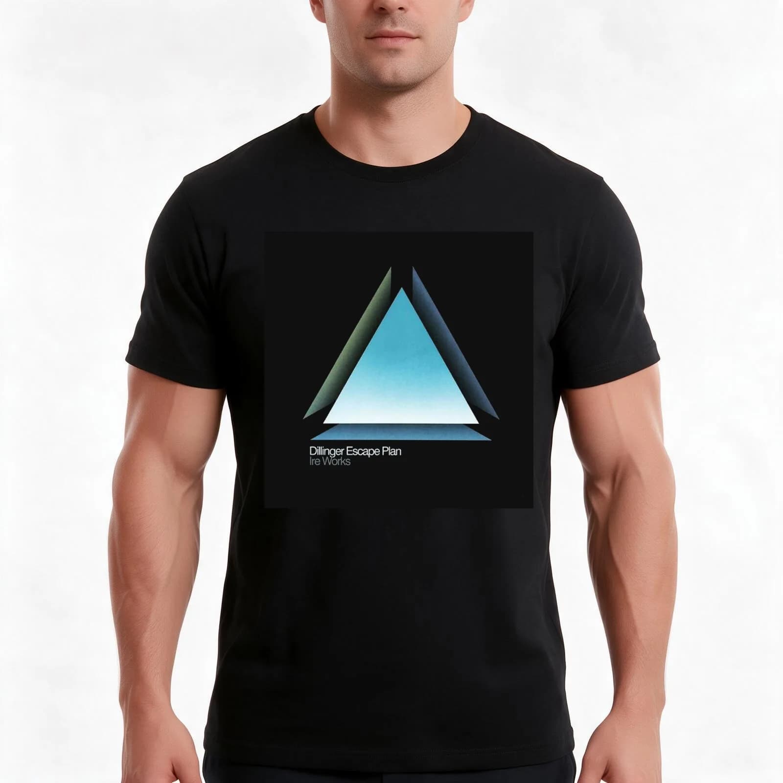 The Dillinger Escape Plan Art T-Shirt, Summer Casual Cotton Tee, Oversized Streetwear Tops, Vintage Graphic Print, 100% Cotton