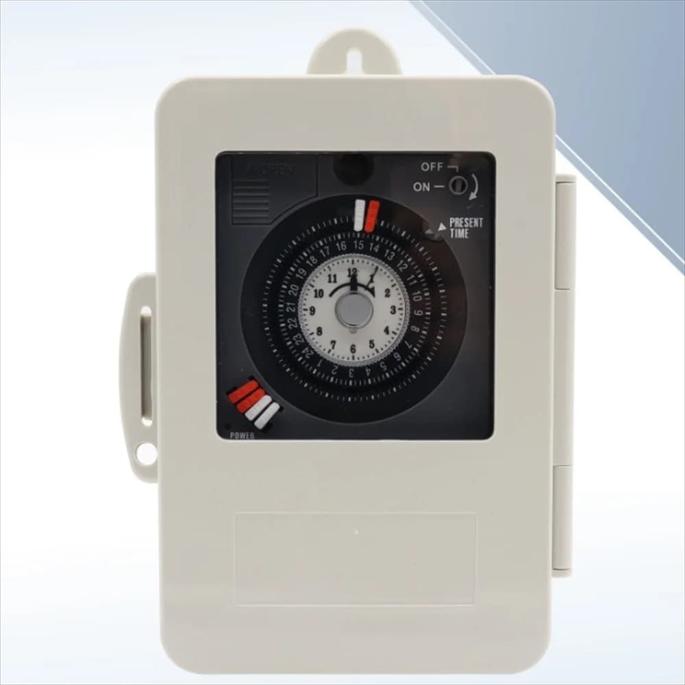 TB330 24H 30A IP53 Waterproof Mechanical Timer Switch - Outdoor Time Switch