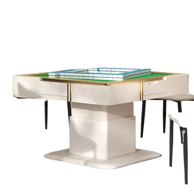 Lifting electric mahjong table, household multi-functional dining table, coffee table dual-purpose small apartment