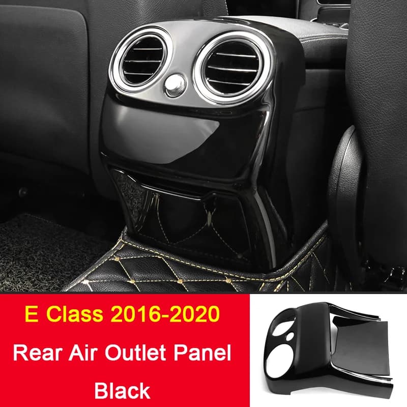 For Mercedes Benz A C E Class GLA GLB GLC W205 W213 X254 Car Rear Air Conditioner Vent Outlet Panel Trim Cover Frame Accessories