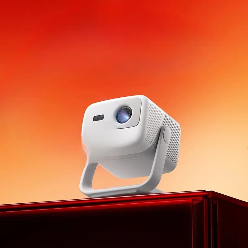 Three-color gimbal projection projector, home smart home theater