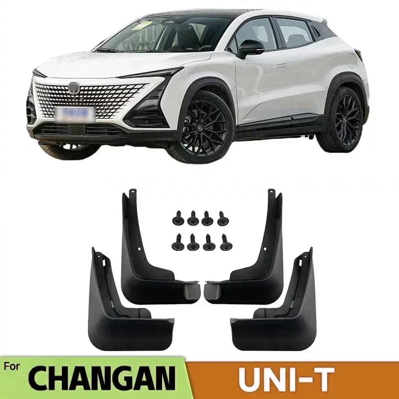 MudFlaps For CHANGAN UNI-T 2023 2022 UNI T SPORT Mudguards Mud Flaps Splash Guards Front Rear Wheels Fender Car Accessories 4Pcs