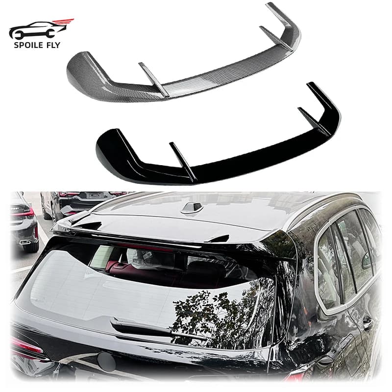 New Design M4 Model 2019 To Up For BMW X5 G05 30d 40d 40i 45e M50i M50d Rear Roof Lip Spoiler Wing ASB Gloss Black Carbon Fiber
