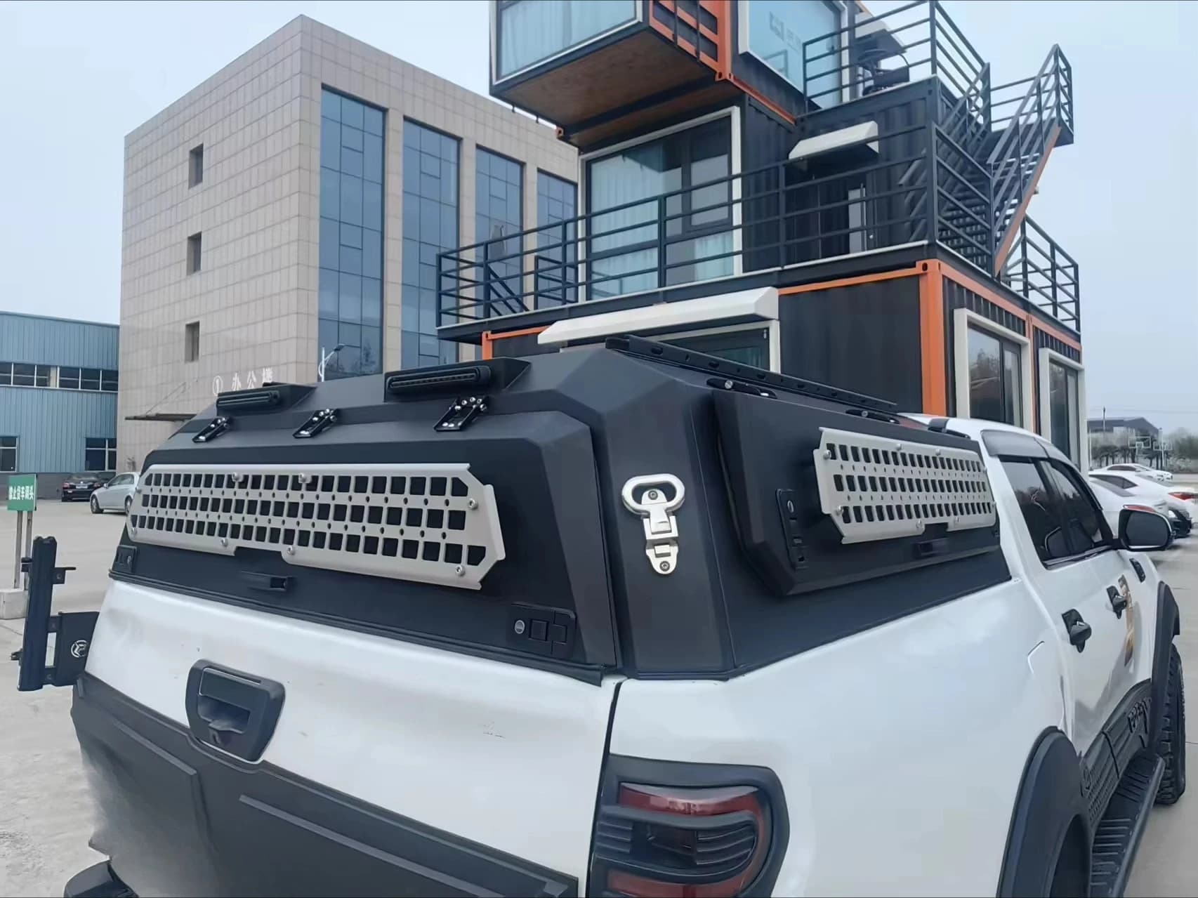 Truck Camper Aluminum Maverick Canopy 4X4 Pickup Hardtop NP300 Waterproof Retractable Cover for Ford Raptor Toyota for Dodge