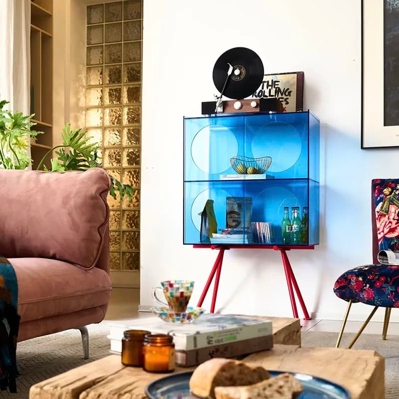 Acrylic Storage Living Room Cabinets Organizer Decor Shelf Display Living Room Cabinets Vanity Craft Vitrina Trendy Furniture