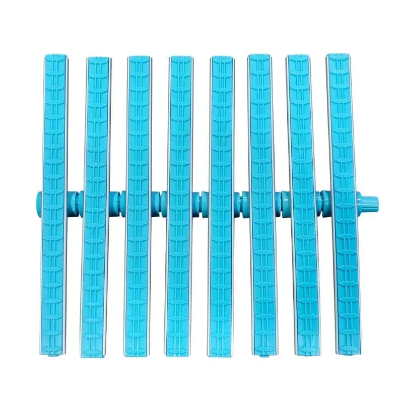 Aluminum alloy T-shaped swimming pool grille gutter gutter cover plate anti-skid grille overflow grille grate
