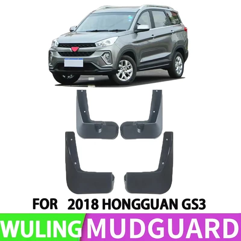 Suitable for 2018 Wuling Hongguang S3 Car Front and Rear Wheel Special Fender Splash Retort