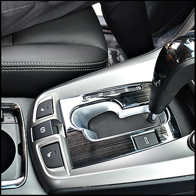 Car Styling FOR Chevrolet Captiva 2011~2018 Gear Shift Panel Cover Sticker Trim Decorative Auto Parts LHD Accessories