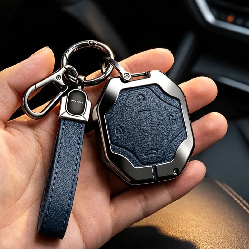 Car Key Case for Chery Jetour T2 Traveler Traveller Pro 2023 2024 Remote Cover Zinc Alloy Shell Holder Fob Interior Accessories