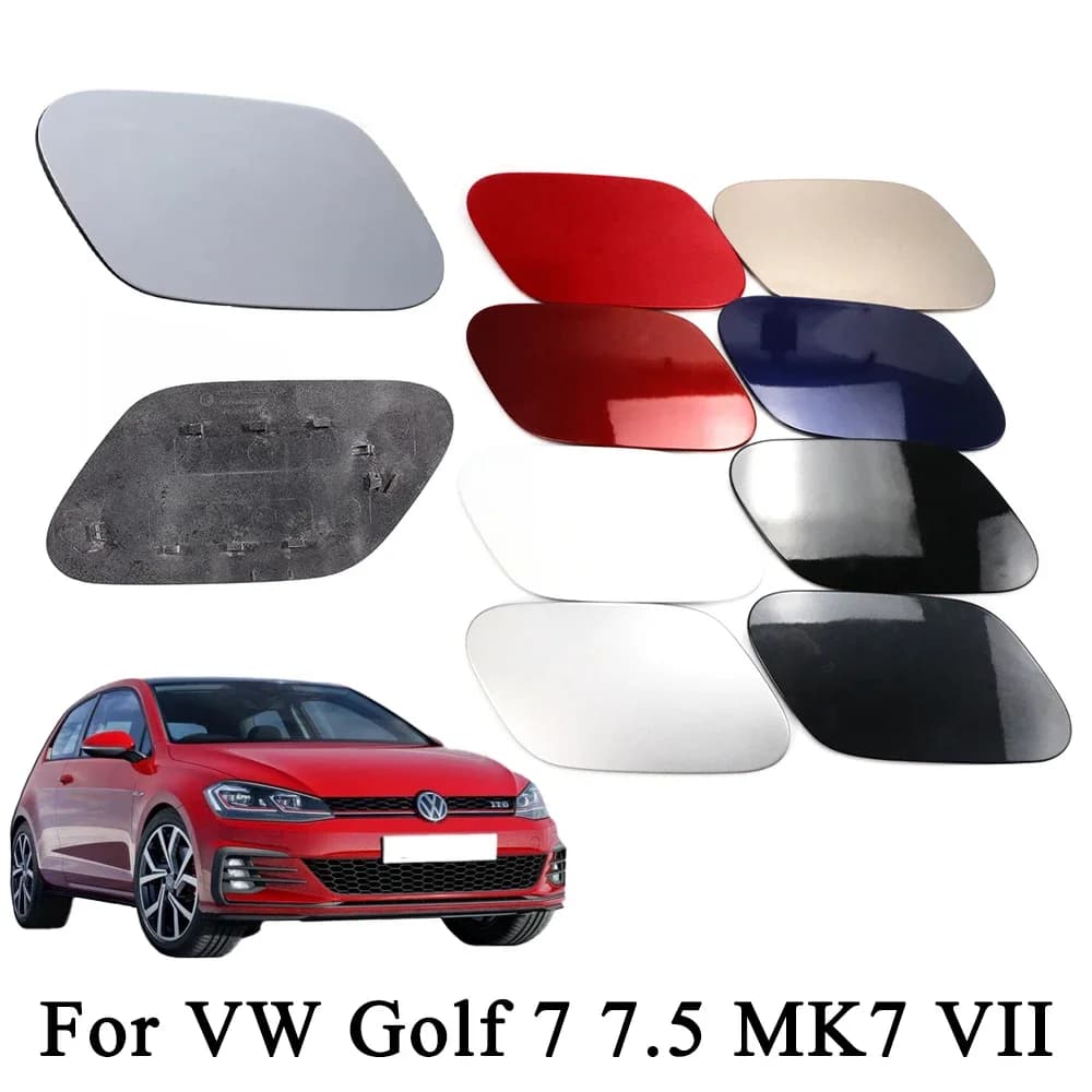 Fuel Gas Tank Filler Door Lid Cover Flap Cap For VW Golf 7 7.5 MK7 VII 2014 2015 2016 2017 2018 5G0809909 GRU Unprimed Black Red