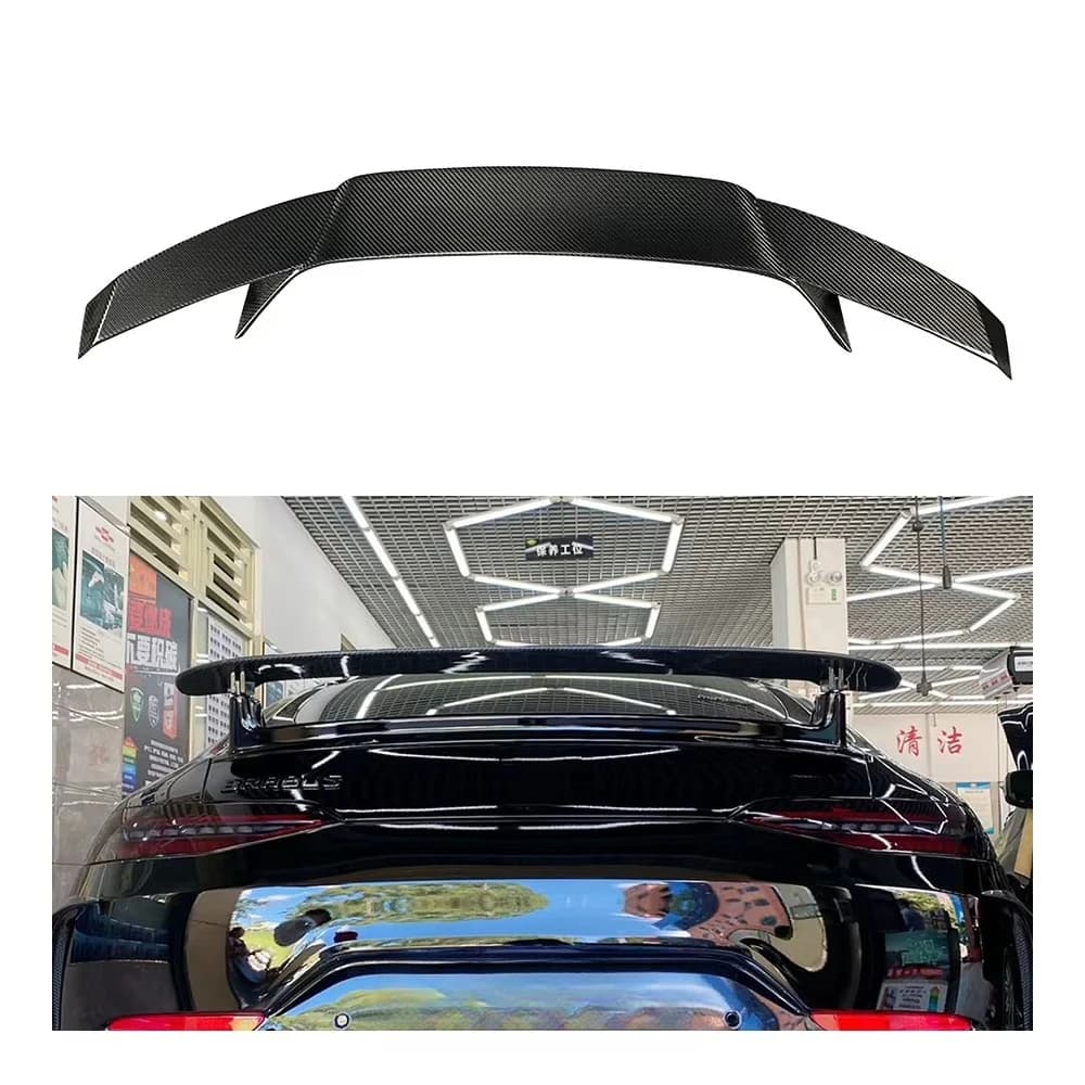 High Quality B Style Dry Carbon Fiber Car Body Kit GT50 GT53 Rear Spoiler Wing For Mercedes AMG GT50 GT53 Accessories
