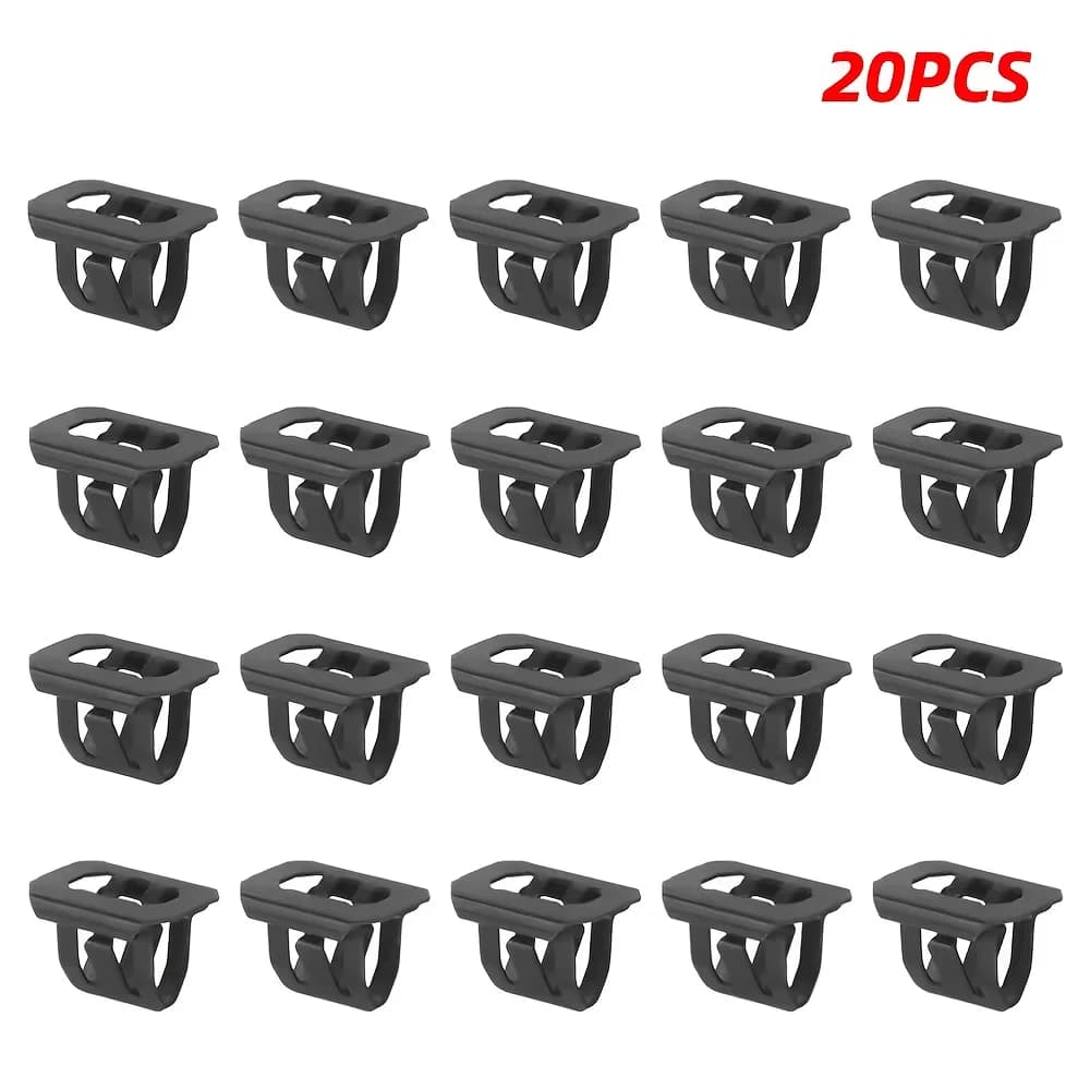 20pc Front Grille Clips Bumper Cover Fasteners 15078238 15162843 For Silverado Colorado GMC Hummer Buick Chevrolet Vehicles