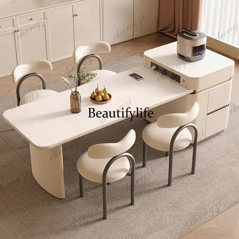 Minimalist Design Dining Tables Restaurant Modern Reception Modern Dining Tables Creative Hotel Home Furniture Mesa Comedor Lsdt