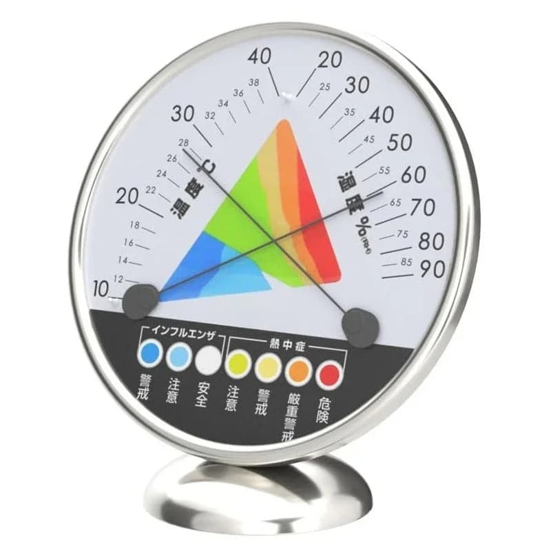 Thermometer, indoor household high-precision wall-mounted baby room thermometer, temperature and humidity meter